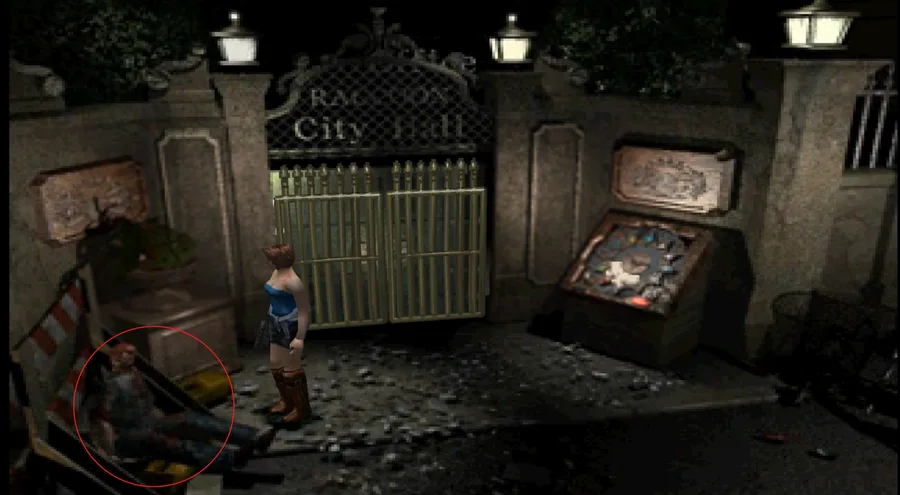 Resident Evil 3 Nemesis Downtown &mdash; step 29