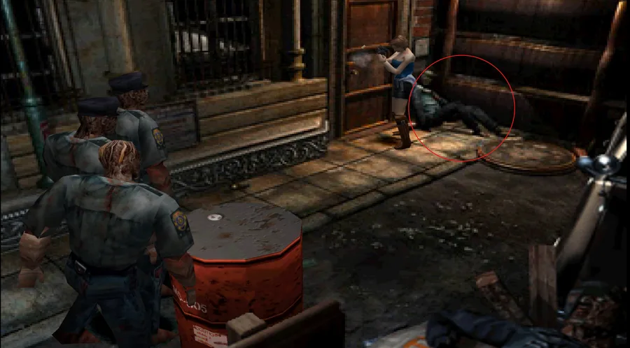 Resident Evil 3 Nemesis Downtown &mdash; step 32