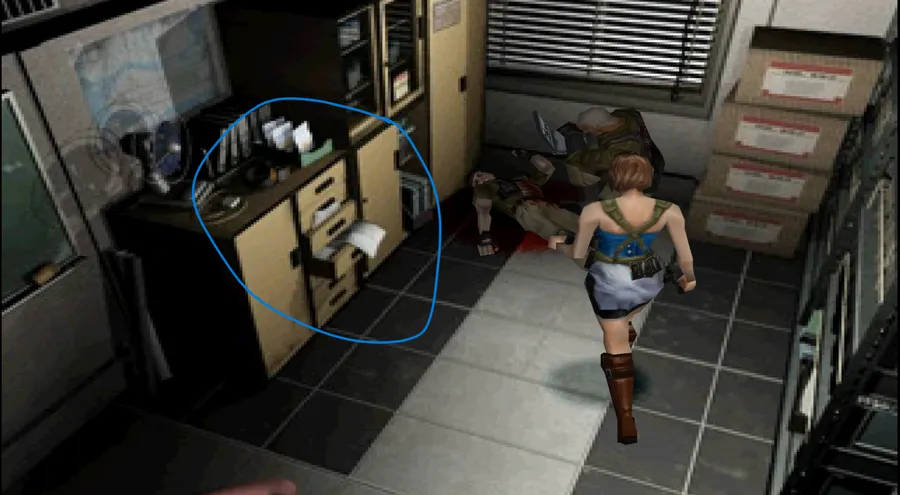 Resident Evil 3 Nemesis Uptown &mdash; step 10