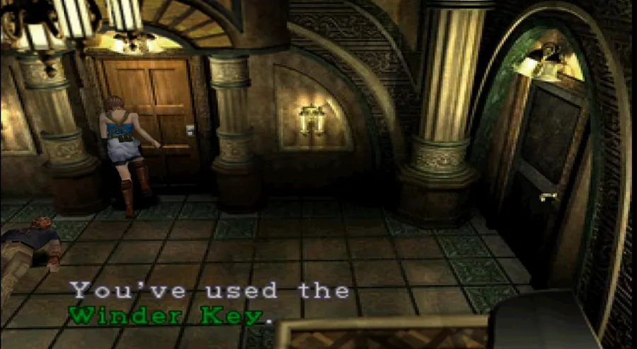 Clock Tower &mdash; the Winder Key door