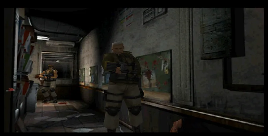 Resident Evil 3 Nemesis &mdash; Nicholai shoots Tyrell