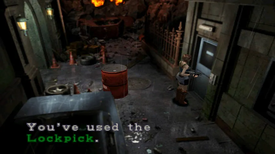 Resident Evil 3 Nemesis &mdash; Raccoon Park step 2