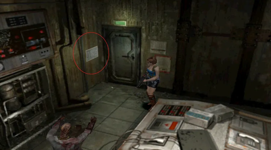 Resident Evil 3 Nemesis &mdash; Dead Factory step 18