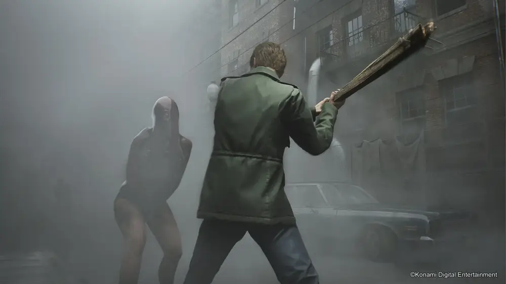 The foggy streets of South Vale at night